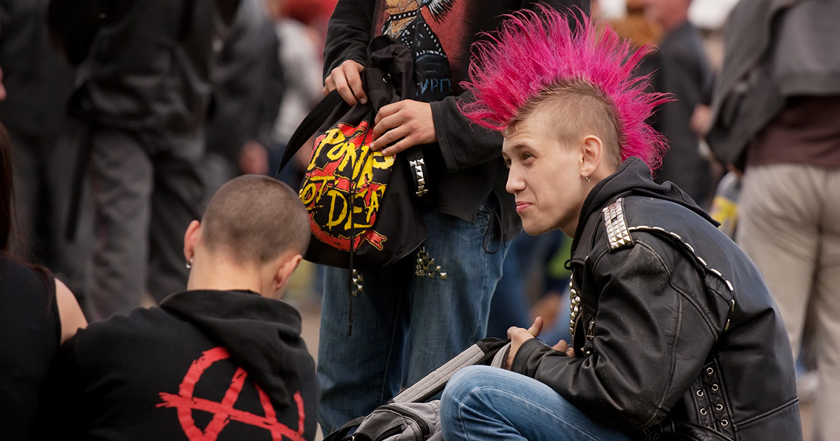 Punk public fan image