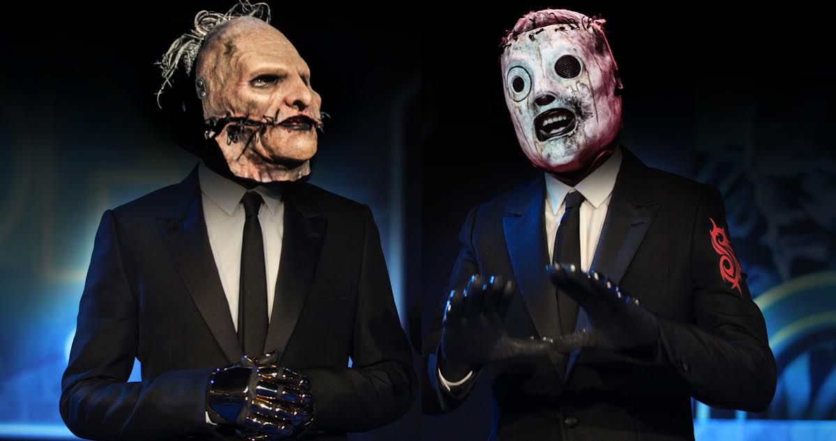 Exclusive Photos Of Daft Punk Unmasked Then Re Masked With Slipknot Masks