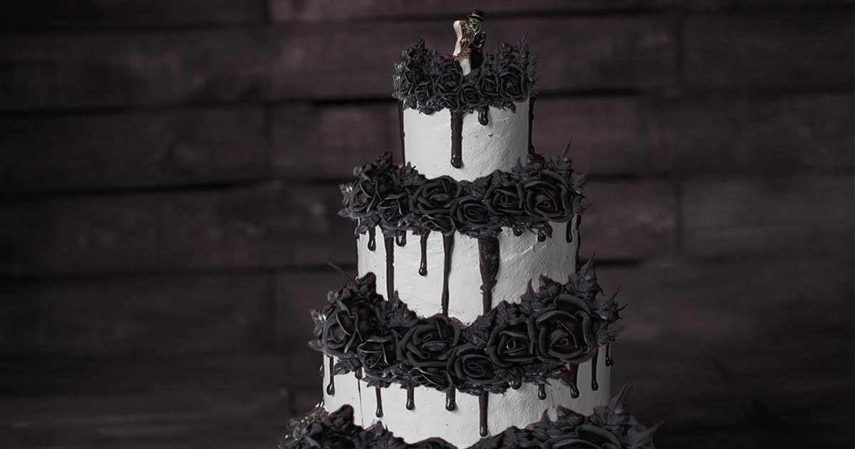 Goth Bakery Refuses to Make Wedding  Cake  for Happy Couple