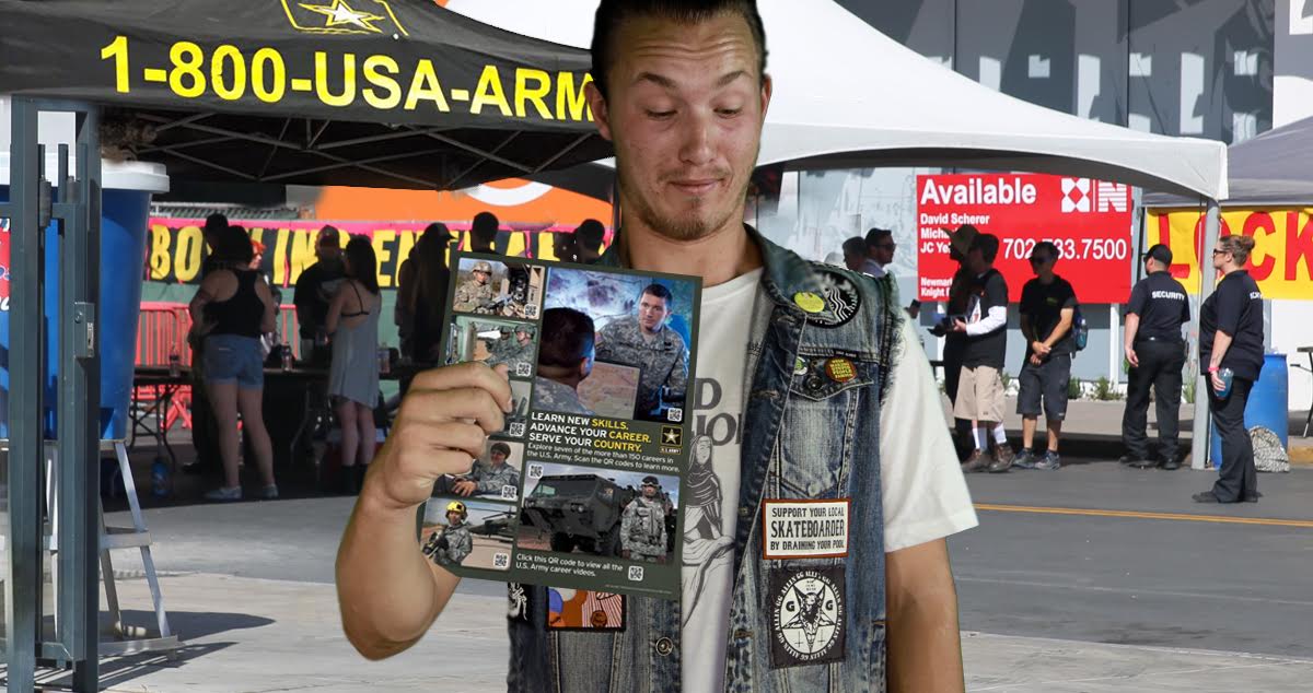 I Think I Am the Only Person Who Joined the Army at Warped Tour