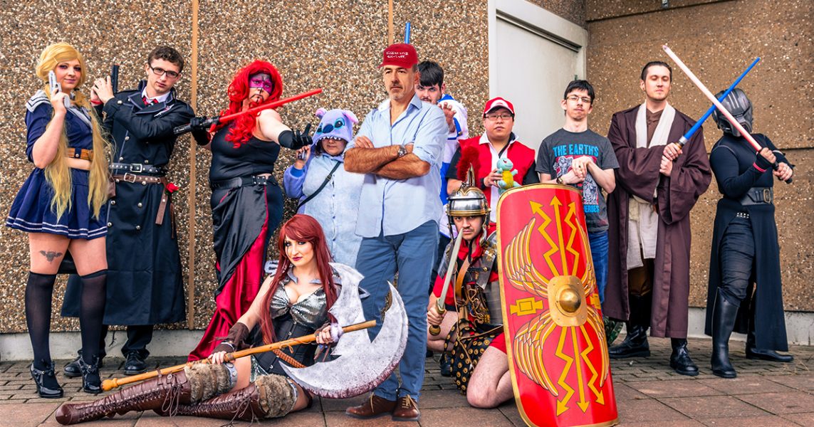 Confused Trump Supporter Winds Up at Manga Convention