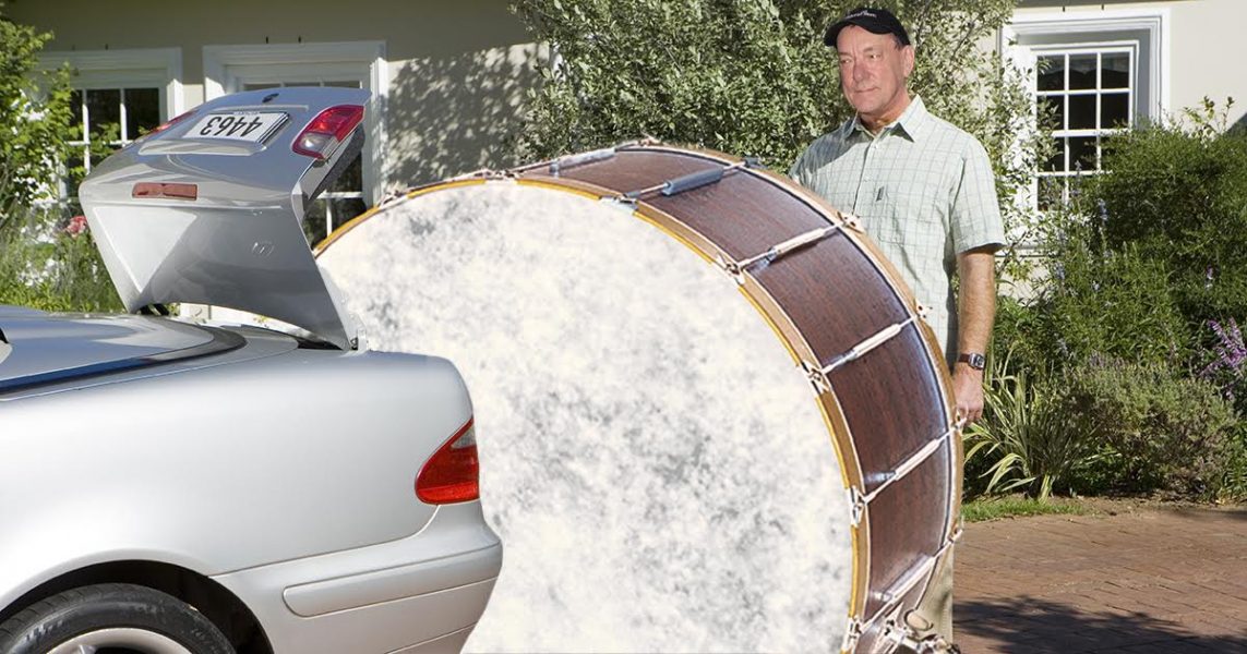 Neil Peart Treats Himself to Big, Shiny Drum