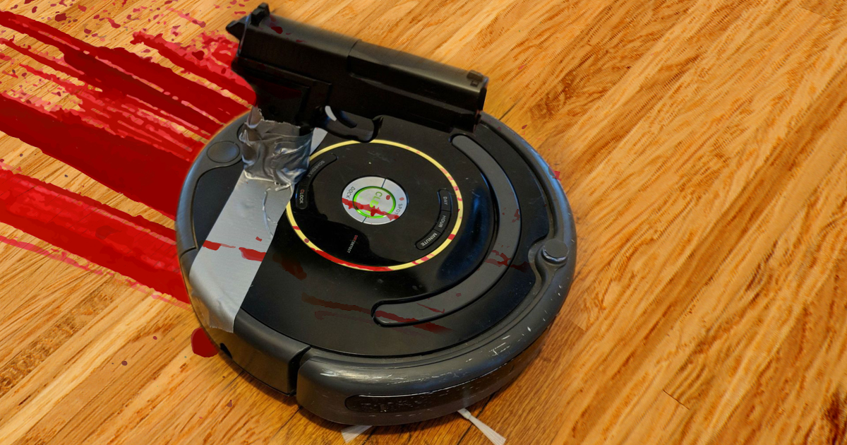 Terrified Mit Computer Scientists Hide From Roomba Hacked To Run Doom