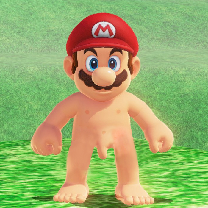 This is What Mario Would Look Like Without His Pubic Hair.
