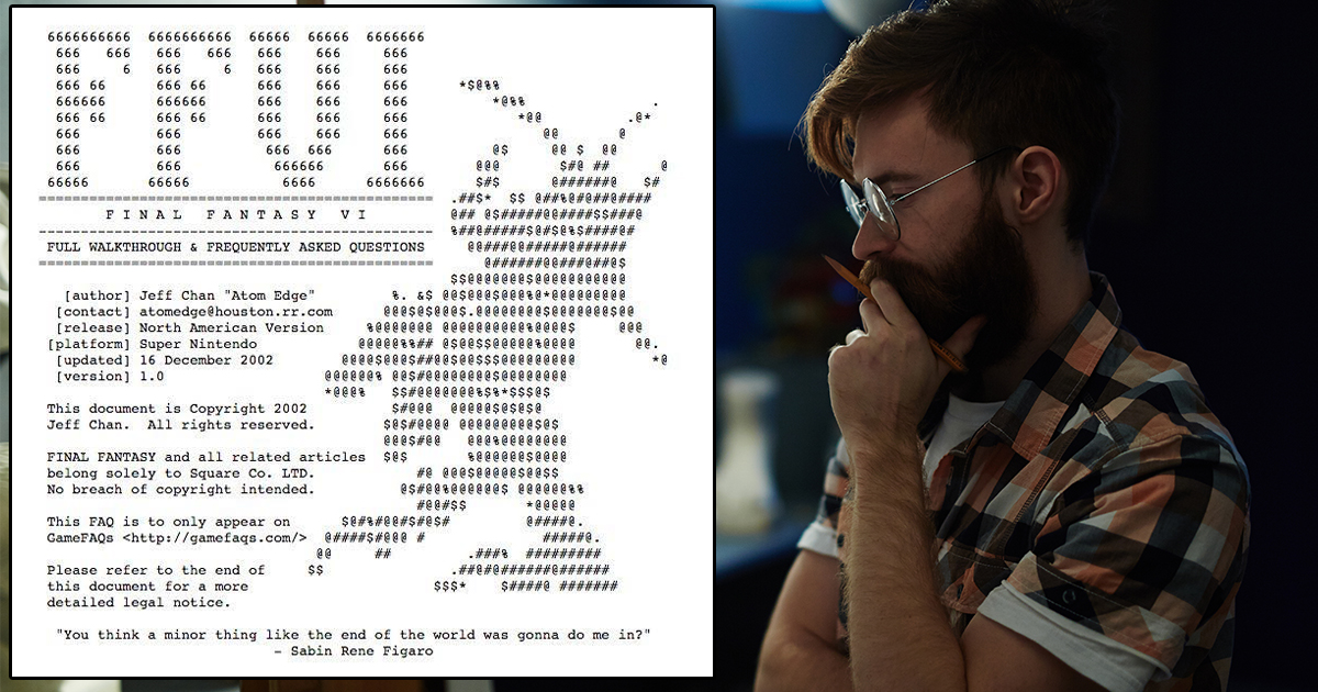 ascii glasses