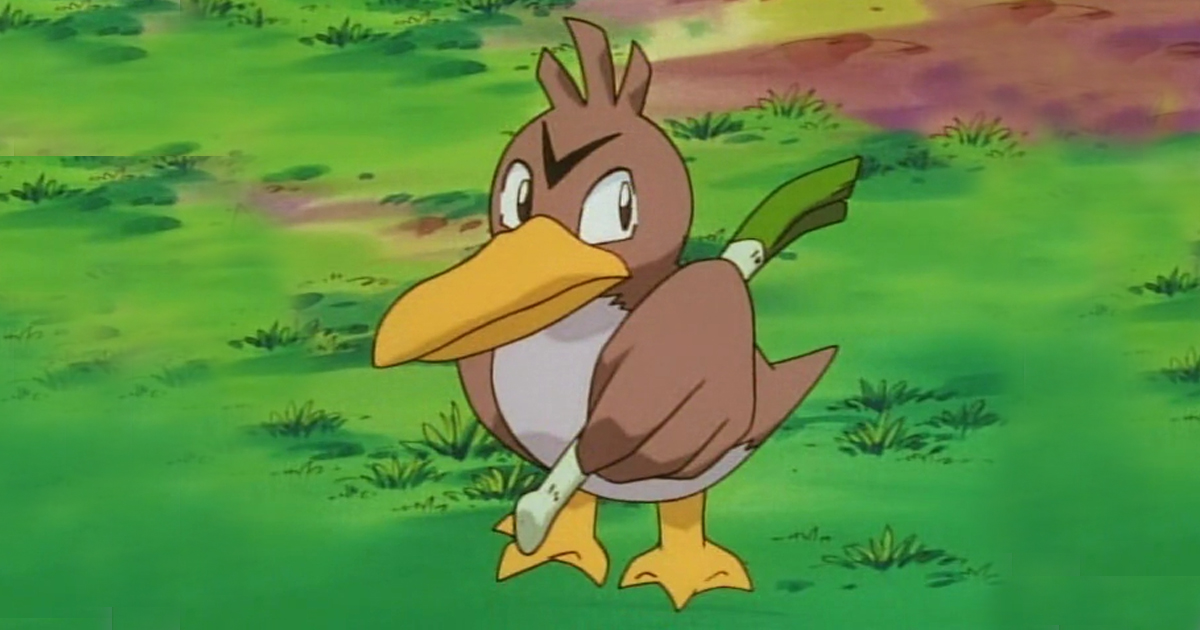 Farfetch'd Unsure How Much Longer He Can Convince People He's a ...