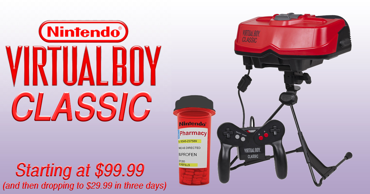 virtual boy classic edition