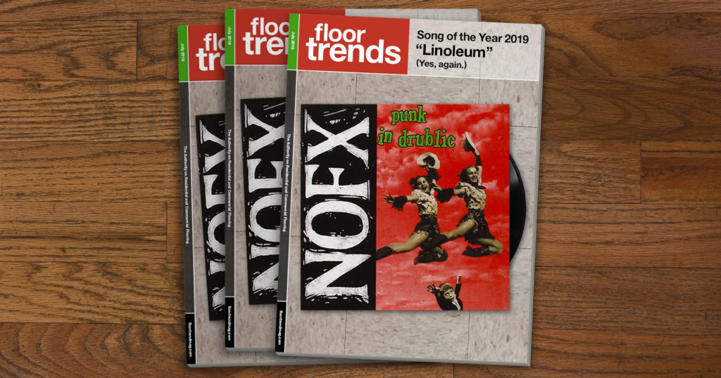 nofx, linoleum. floor trends