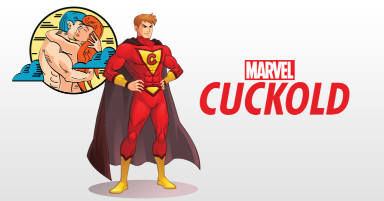 New Marvel Superhero Cuckold Wears Name As A Badge