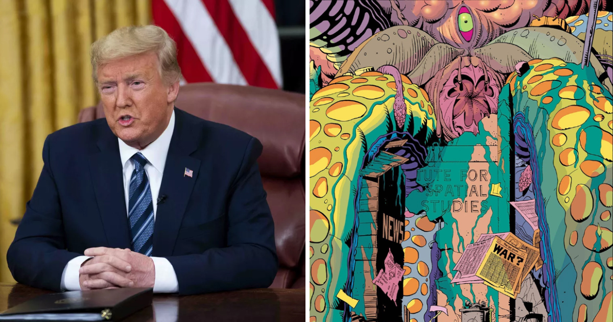 Donald Trump Unleashes Giant Squids on Major U.S. Cities to Unite Americans Against Coronavirus