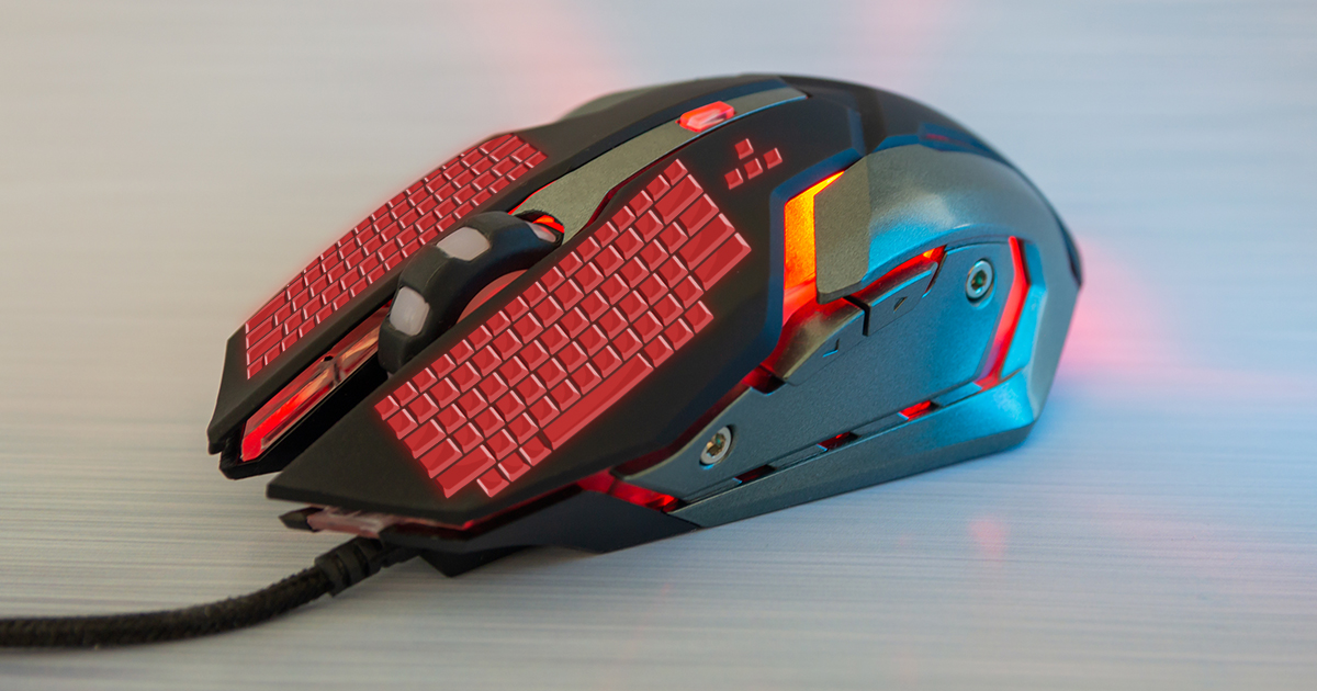 Gaming Mouse Has More Buttons Than Keyboard