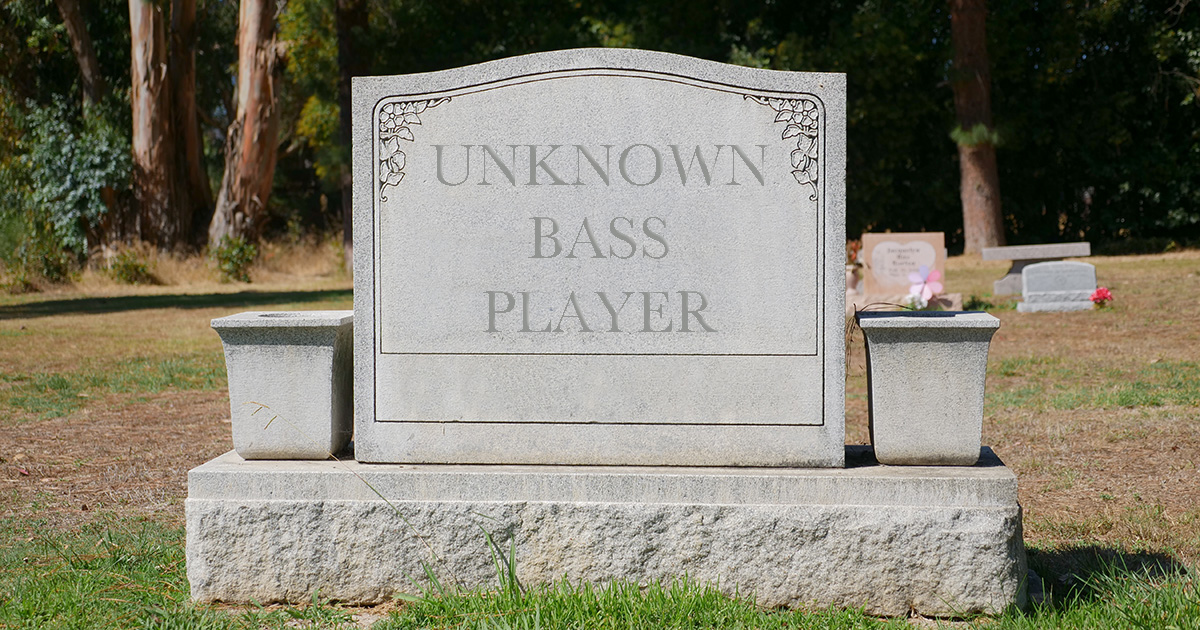 unknown, bass, player, dead, lost, guitar, grave