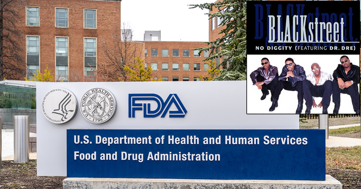 FDA, diggity, government, building, sign, band, group, blackstreet, no diggity, food and drug administration