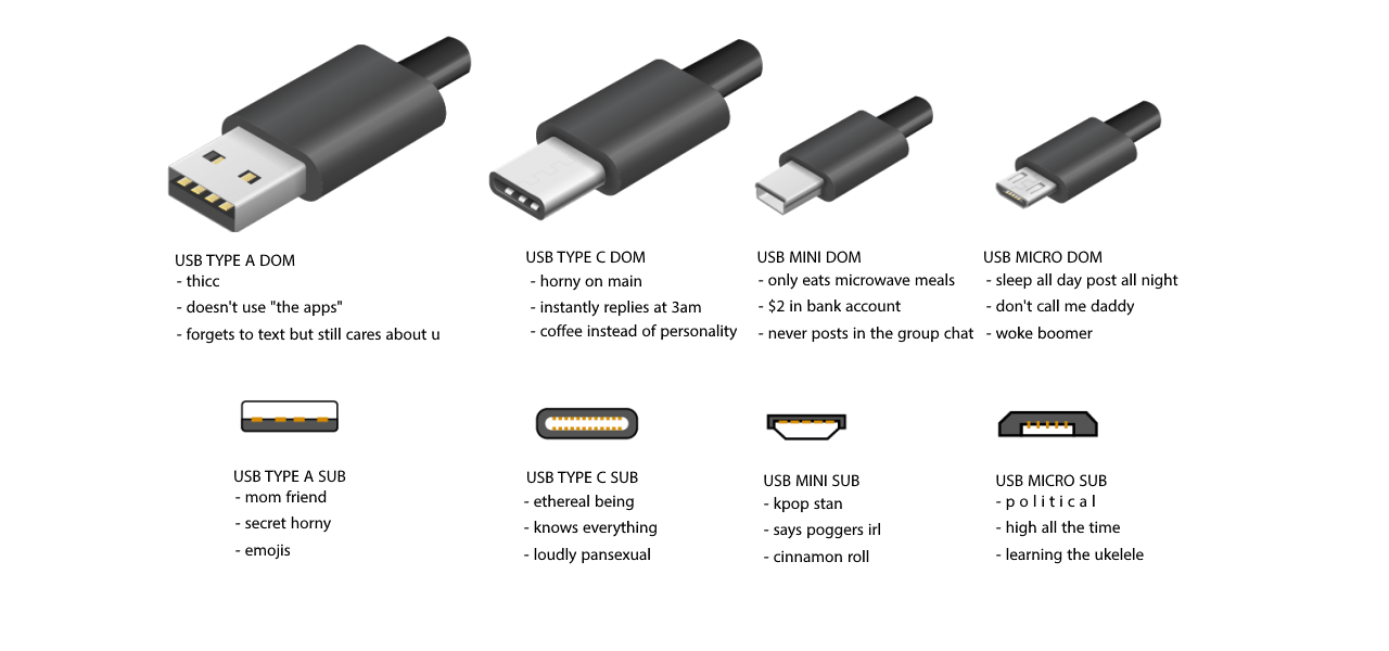 New Gender-Inclusive USB Connectors to and Sub