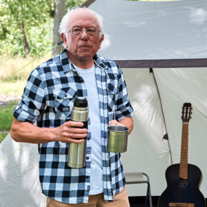 Bernie Sanders Hits Appalachian Trail with Acoustic Guitar and Enough Food to Last Until January