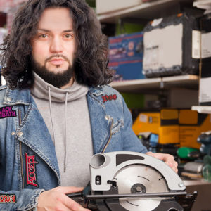 Guitarist in Black Sabbath Cover Band Tearfully Purchases Circular Saw