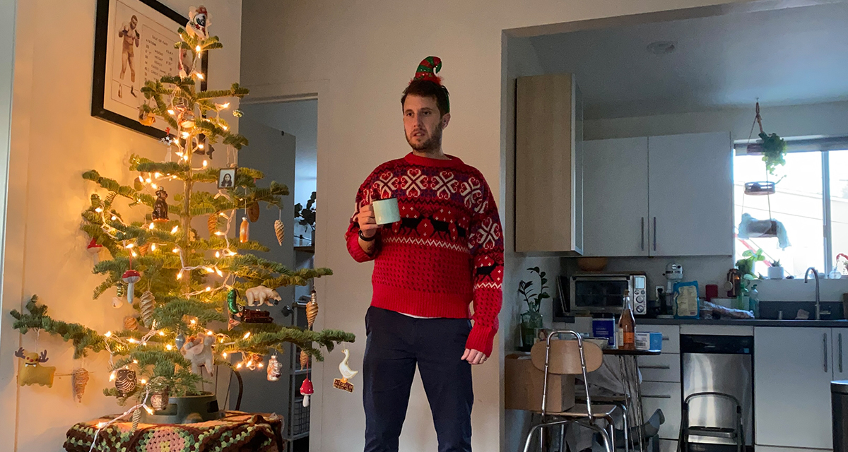 ugly sweater, christmas, winner