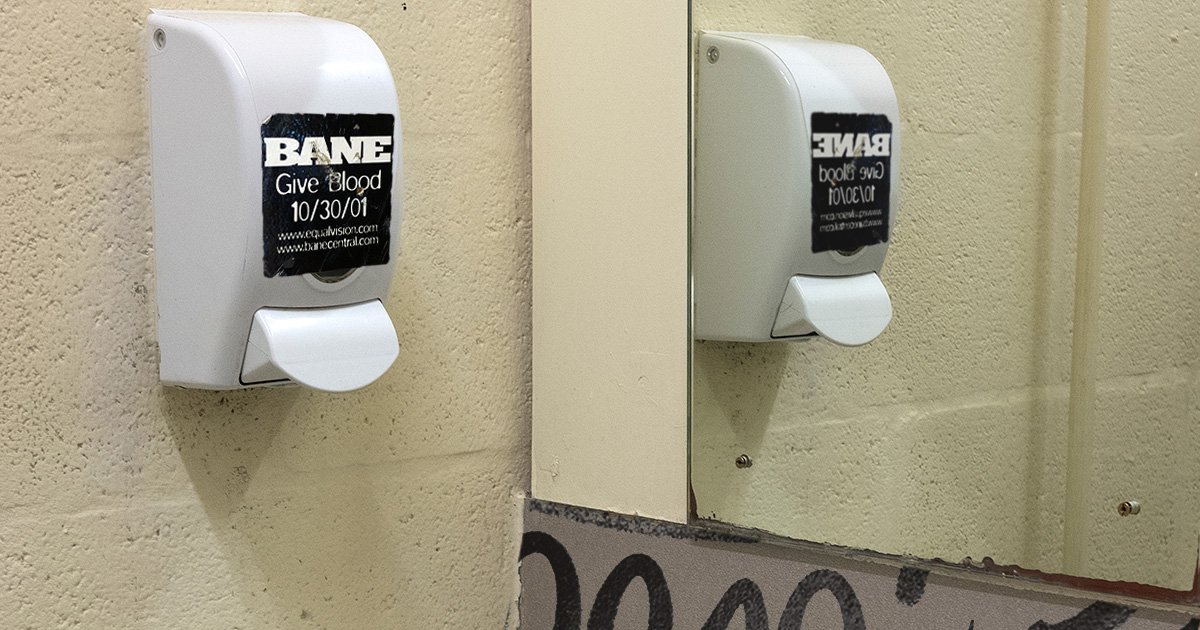 Legendary Venue’s Bathroom Soap Dispenser Still Full From When They Opened