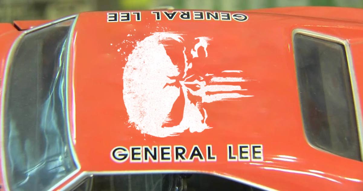 Temp Tattoo General Lee tire track  Cooters Place