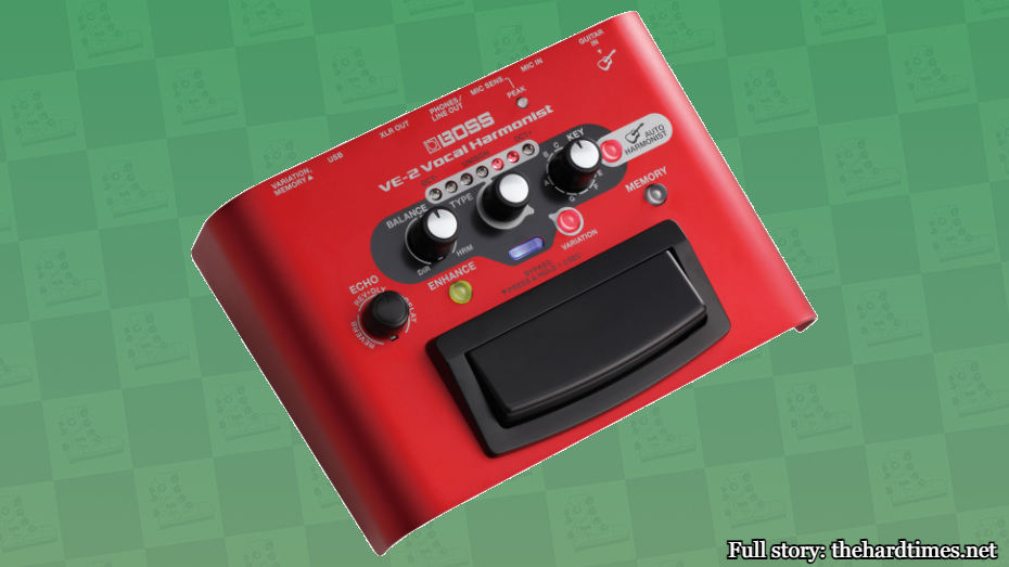 Photo of Boss VE-2 Vocal Harmonist pedal