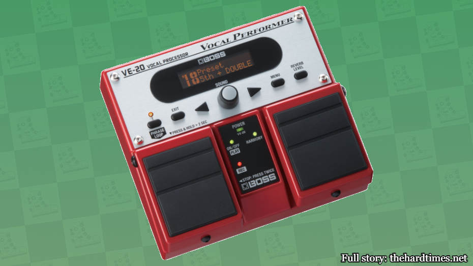Photo of Boss VE-20 Vocal Performer pedal