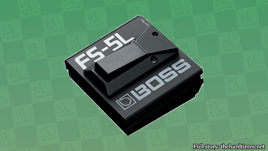 Photo of Boss FS-5L foot switch