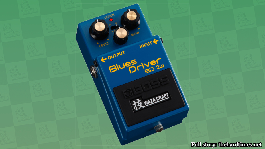 Photo of Boss BD-2W Blues Driver Waza Craft overdrive pedal