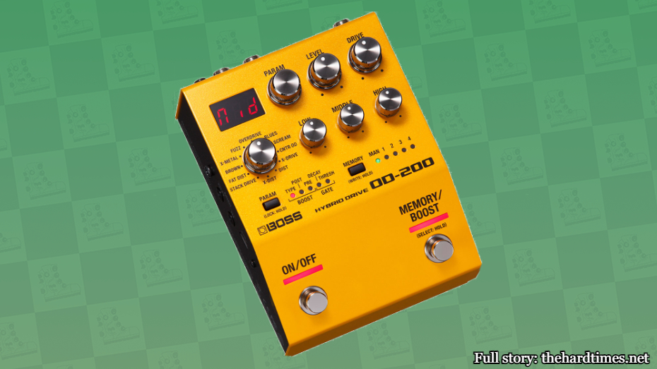Photo of Boss OD-200 overdrive pedal