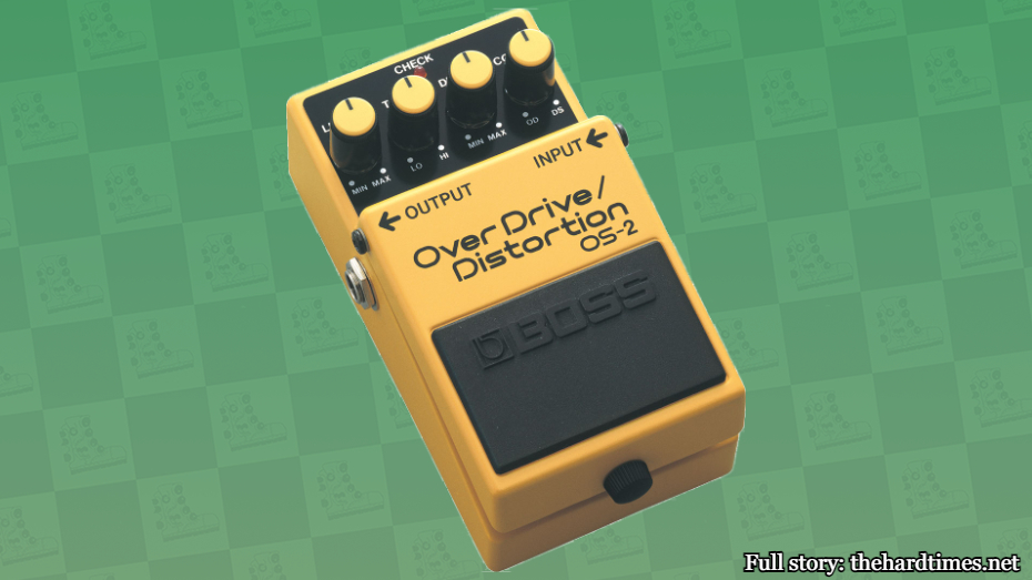 Photo of Boss OS-2 OverDrive/Distortion pedal
