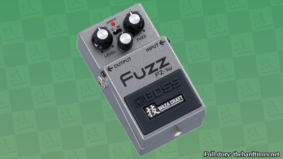 Photo of Boss FZ-1W Fuzz Waza Craft pedal