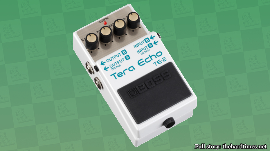 Photo of Boss TE-2 Tera Echo modulated delay pedal