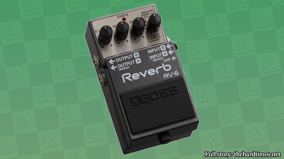 Photo of Boss RV-2 Reverb pedal