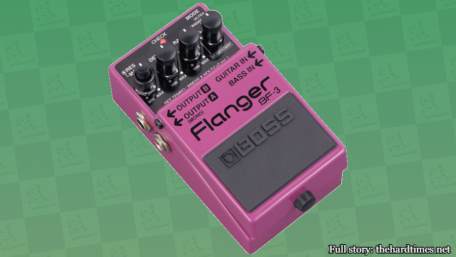 Photo of Boss BF-3 Flanger pedal
