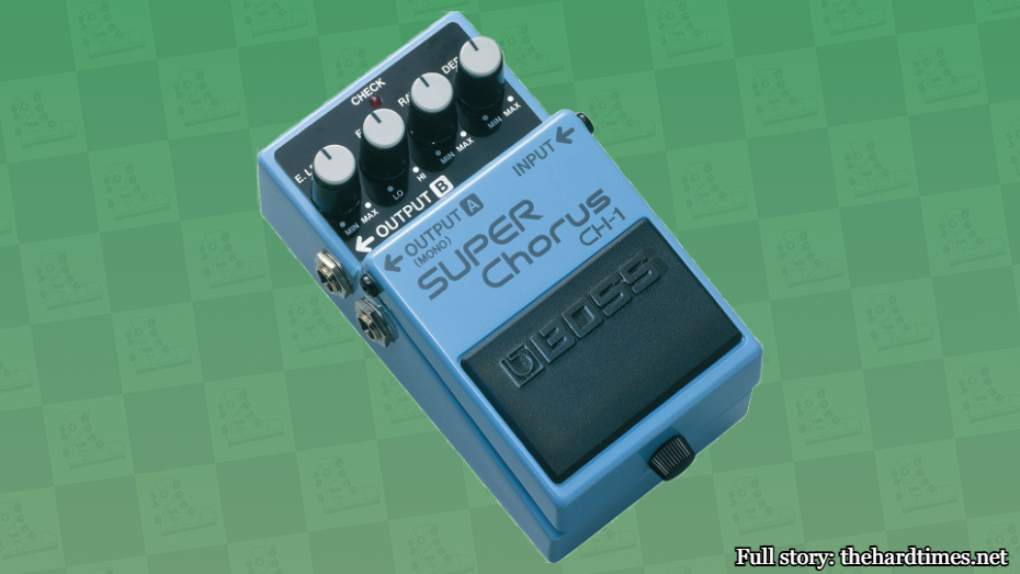 Photo of Boss CH-1 SUPER Chorus pedal