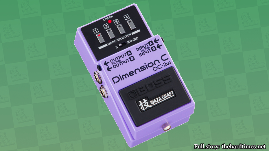 Photo of Boss Dimension C Waza Craft pedal