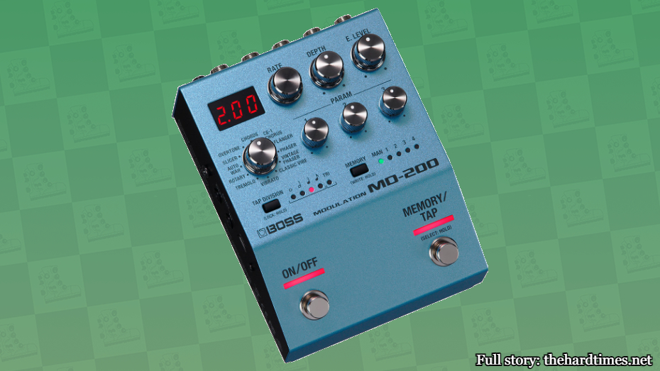 Photo of Boss MD-200 Modulation multi-effect pedal