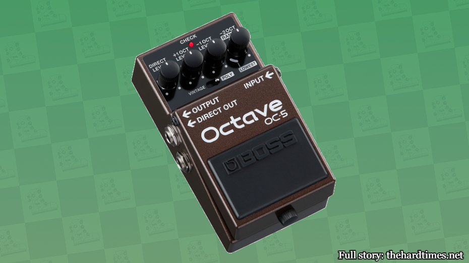 Photo of Boss OC-5 Octave pedal