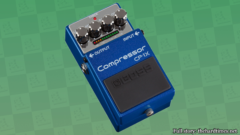 Photo of Boss CP-1X Compression Sustainer pedal