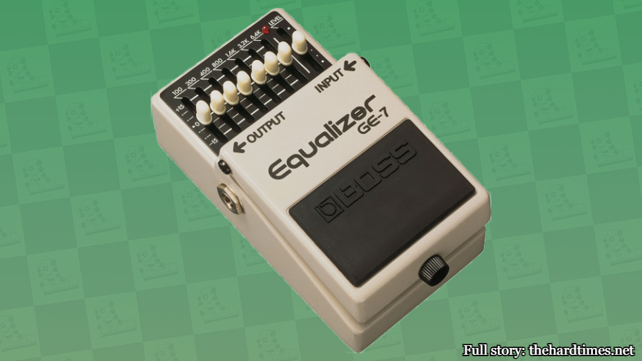 Photo of Boss GE-7 Graphic Equalizer pedal
