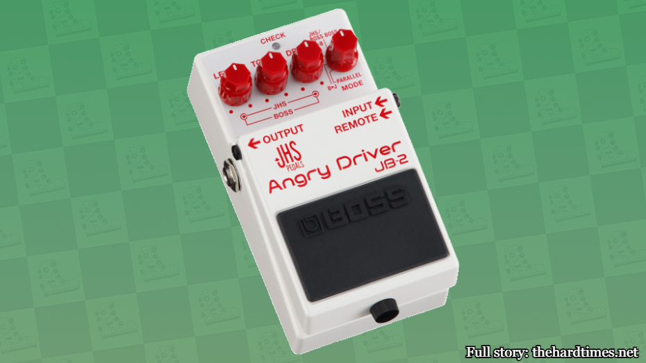 Photo of Boss JB-2 Angry Driver distortion pedal