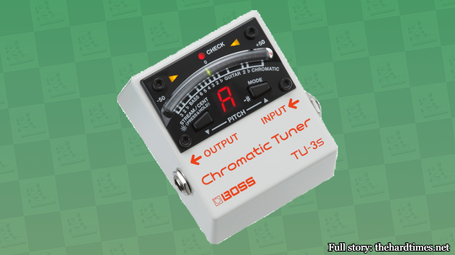 Photo of Boss TU-3S Chromatic Tuner pedal