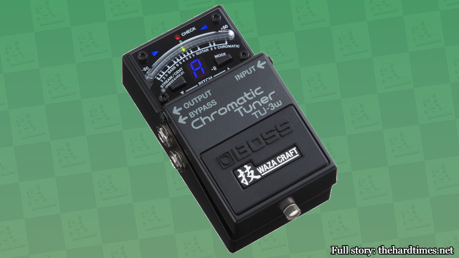 Photo of Boss TU-3W Chromatic Tuner pedal