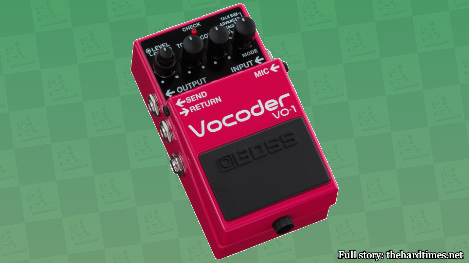 Photo of Boss VO-1 Vocoder pedal