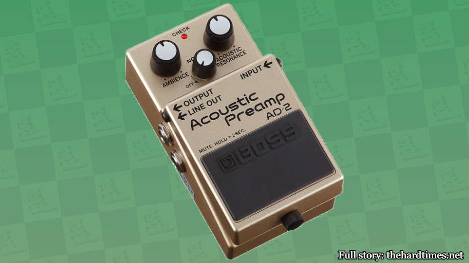 Photo of Boss AD-2 Acoustic Preamp pedal