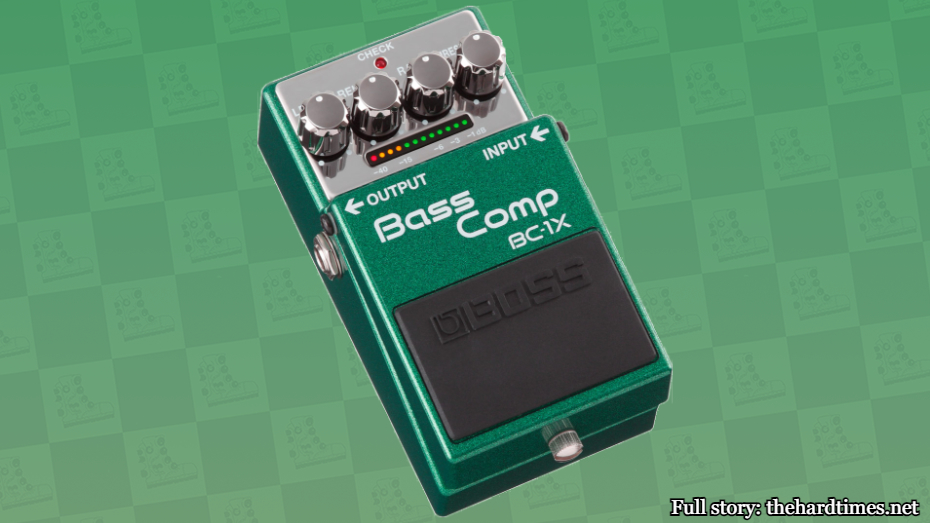 Photo of Boss BC-1X Bass Comp compressor pedal