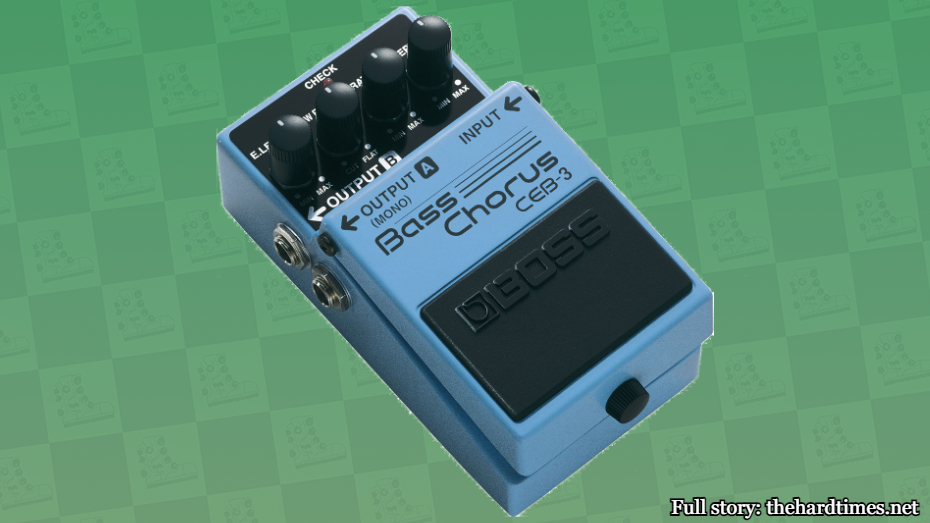 Photo of Boss CEB-3 Bass Chorus pedal
