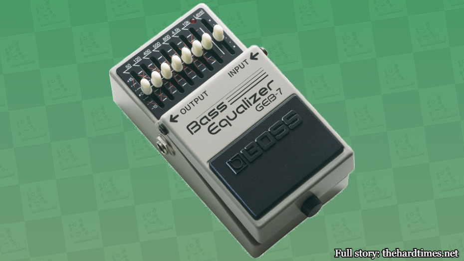 Photo of Boss GEB-7 Bass Equalizer pedal