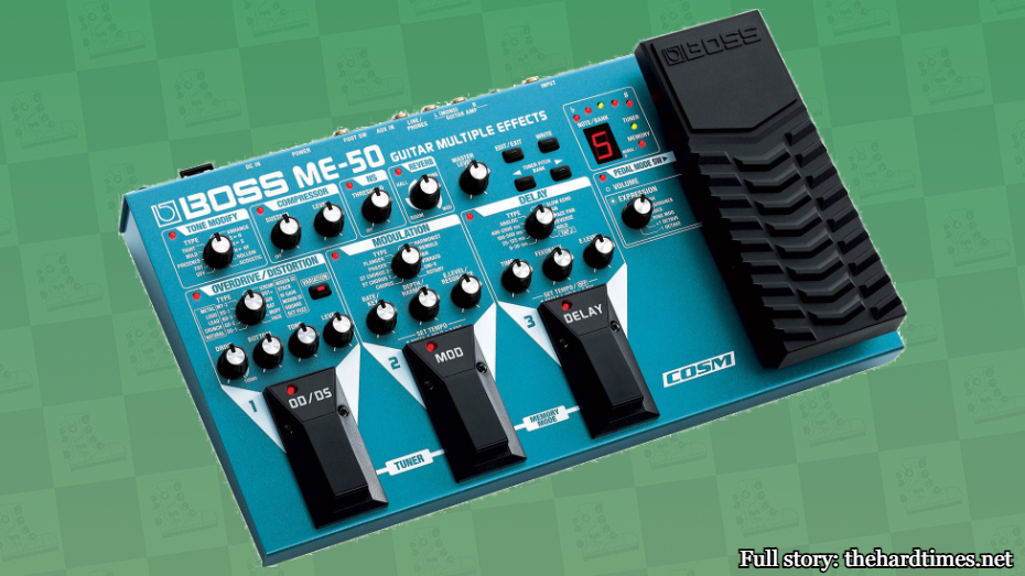 Photo of Boss ME-50 Guitar Multiple Effects pedal