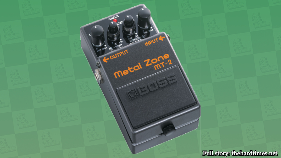 Photo of Boss MT-2 Metal Zone distortion pedal