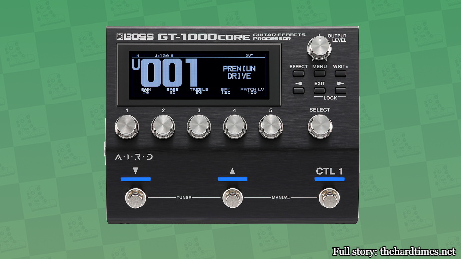 Photo of Boss GT-1000CORE Guitar Effects Processor pedal
